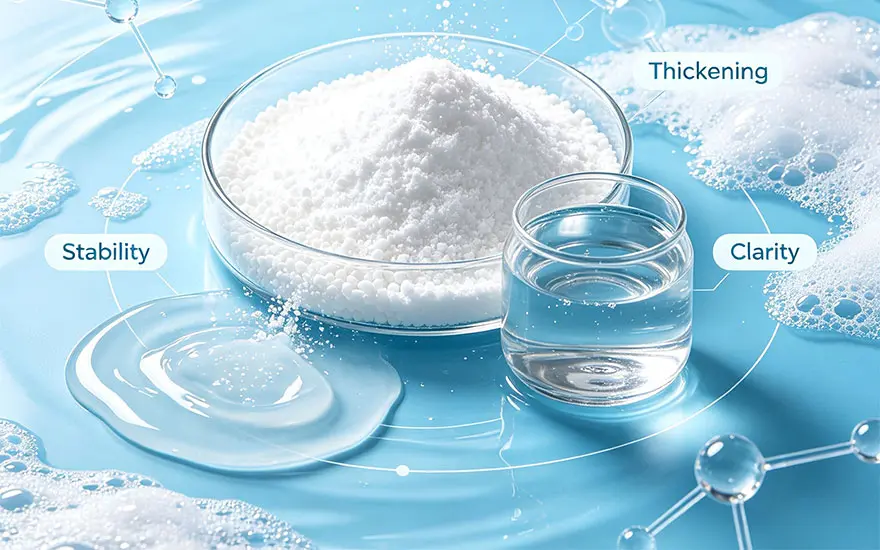 Why HEC Is the Preferred Thickener for Detergent & Industrial Cleaning Formulations 2 HEC-Is-the-Preferred-Thickener-for-Detergent-and-Industrial-Cleaning-Formulations
