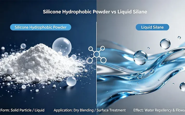 Silicone Hydrophobic Powder vs Liquid Silane: Which Water Repellent Is Better for Dry-Mix Mortar?